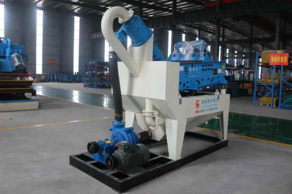 Longzhong river pebble green sand recycling machine.