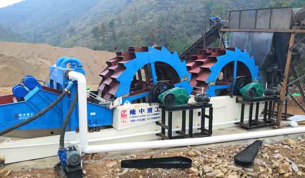 Sand production line 